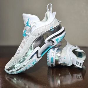 Nike Air Jordan XXXVI 36 Low PF Guo Ailun Women's 10.5 Silver Jade DM9032-130